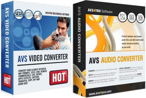 AVS Video Converter 8.1.2.510 + AVS Audio Converter 7.0.3.485 (2011) PC | + Portable + Unattended