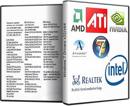 Windows 7 Drivers [x32/x64-10.06.2012] (2012) PC