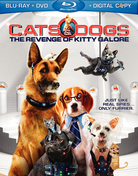 Кoшки против собак: Месть Китти Галор / Cats & Dogs: The Revenge of Kitty Galore (2010) HDRip | лицензия