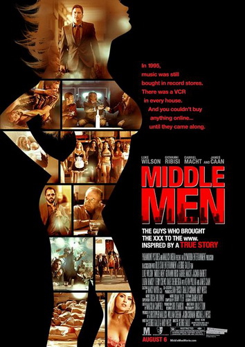 Меж двух огней / Middle Men (2009) HDRip
