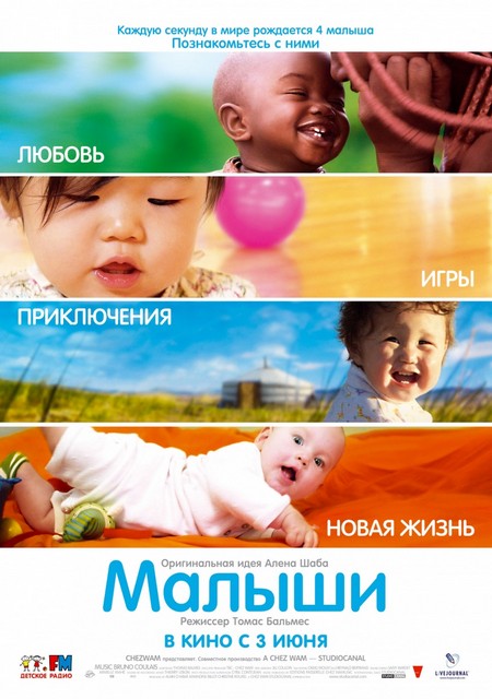 Малыши / Bébé(s) / Babies (2010) BDRip