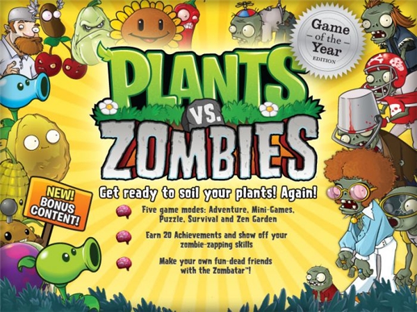 Plants vs. Zombies Game of the Year Edition (2010) PC